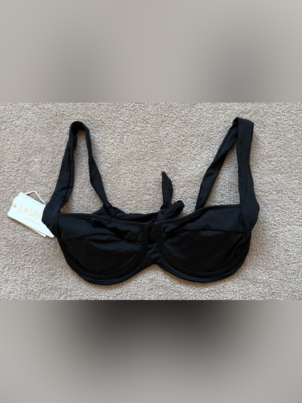 l*space x REVOLVE - Camellia Top - BLACK